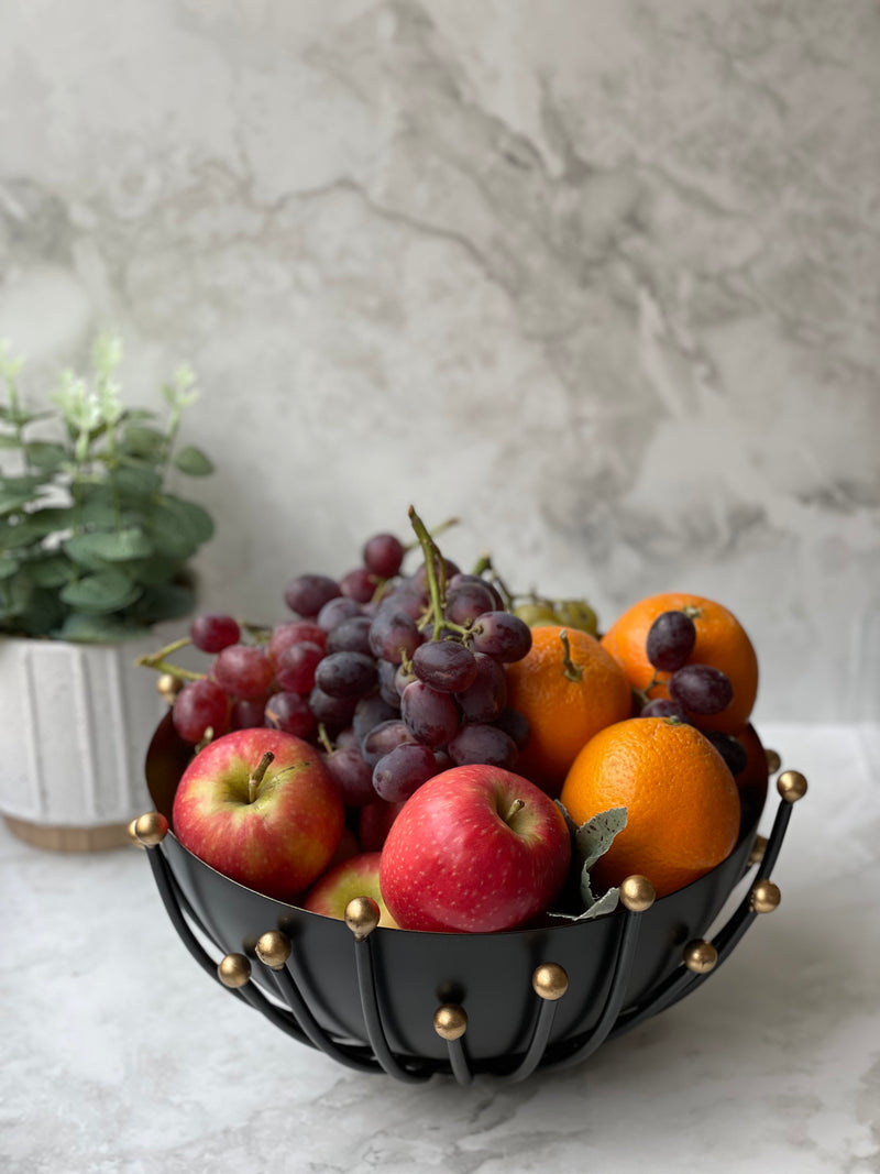 3 Piece Gold Decorative Bowl.