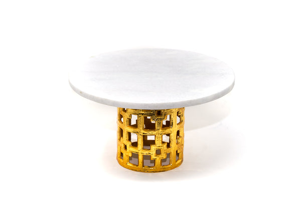 Marble Cage Design Cake Stand.