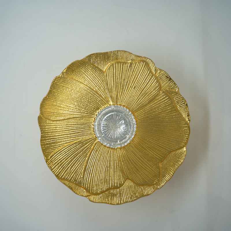 Gold Metal Cake Stand.