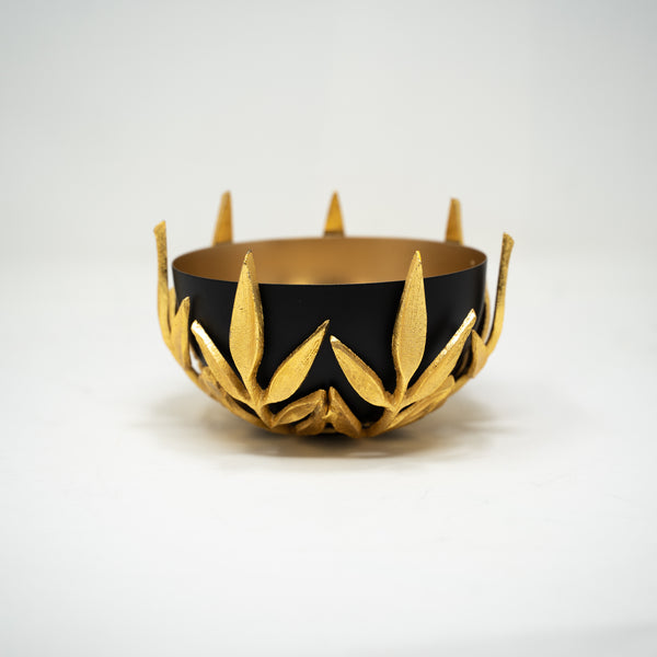 Gold and Black decorative bowl