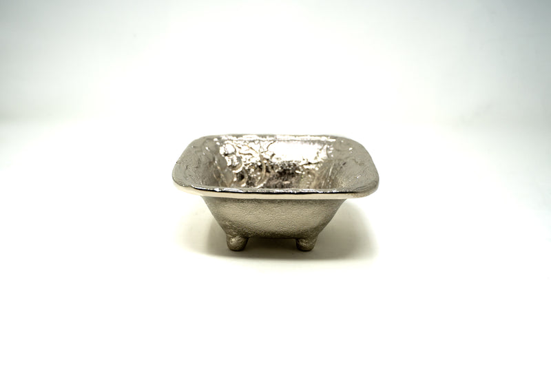 Silver Aluminium Bowl.