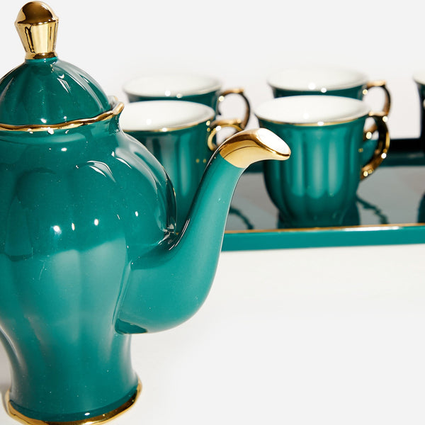 Coffee Cup Set - Green