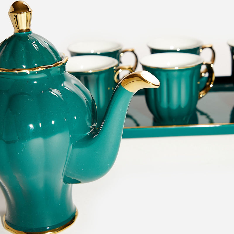 Coffee Cup Set - Green